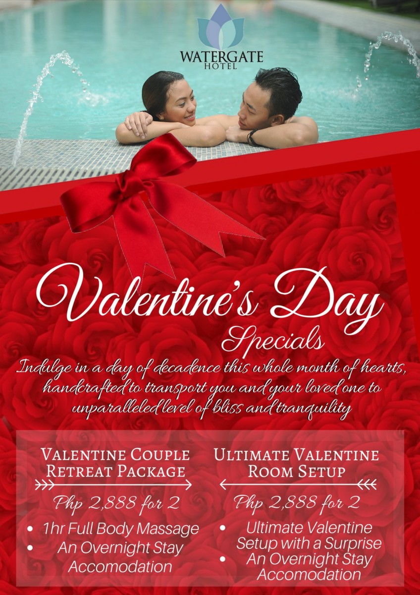 Valentines Day Specials Watergate Hotel Butuan