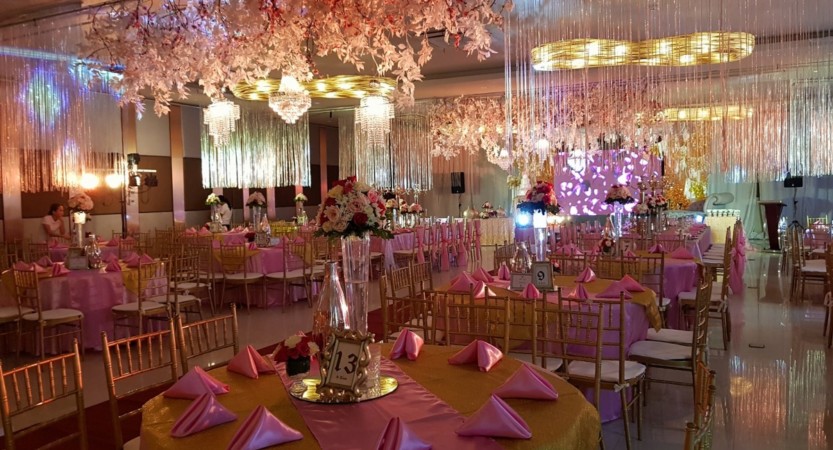 Rose Gold Theme Event